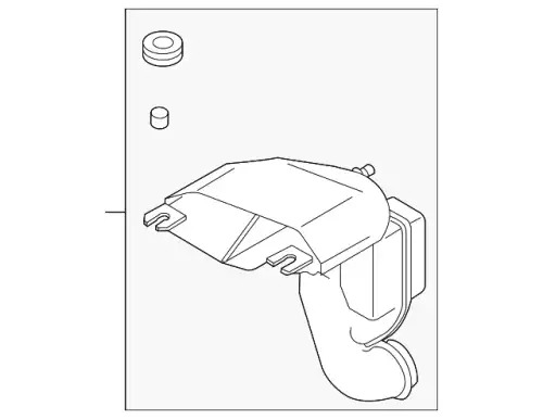 Расширительный бачок MAZDA L33D-13-200A