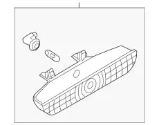 LAMP.STOP-HI.MOUNT. BBN7-51-580C MAZDA