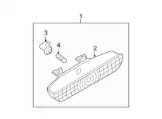 LAMP.STOP-HI.MOUNT. BBN7-51-580C MAZDA