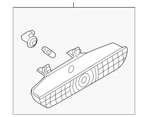 LAMP.STOP-HI.MOUNT. BBN7-51-580C MAZDA
