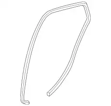 Уплотнитель двери MAZDA BP4K-68-913B