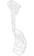 REINF.(L).SUSPENSION KD53-71-120 MAZDA