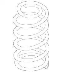 SPRING.COIL-REAR GJP2-28-011 MAZDA