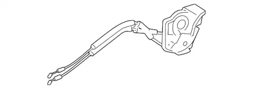 LOCK(L) DOOR -USA- GEA3-59-310A MAZDA