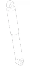 DAMPER REAR -USA GS3L-28-700D MAZDA
