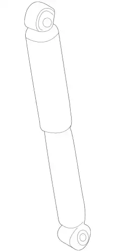 DAMPER REAR -USA GS3L-28-700D MAZDA