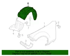 Подкрылок MAZDA NE51-56-130J