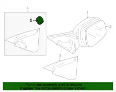 Подкрылок MAZDA BP4L-66-960
