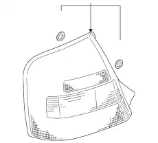 Фара MAZDA BJ0E-51-170B