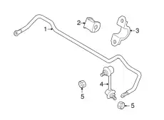 STABILIZER RR -USA- TD11-28-151 MAZDA