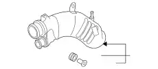 Патрубок воздушный L3K9-13-220A MAZDA