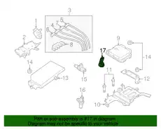SENSOR.KNOCK N3H1-18-921A MAZDA