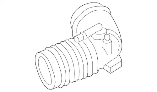 Патрубок воздушный LFG1-13-220B MAZDA