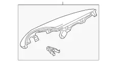 Решетка радиатора MAZDA BBM4-55-130D-02