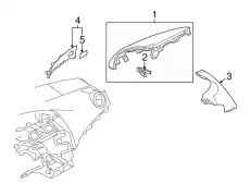 Решетка радиатора MAZDA BBM4-55-130D-02