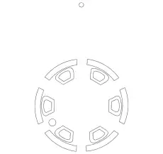 WHEEL DISK TEMPORARY 9965-42-4060 MAZDA