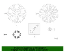 WHEEL DISK TEMPORARY 9965-42-4060 MAZDA