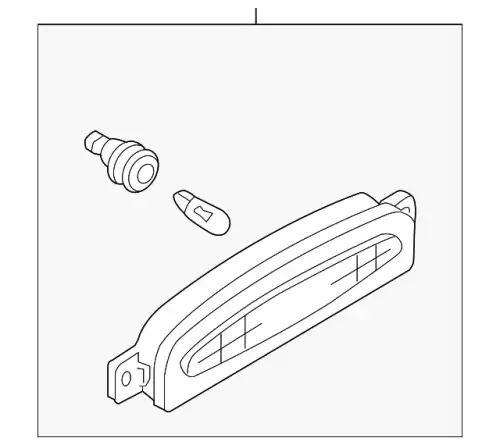 Стекло фары MAZDA BN8V-51-580B