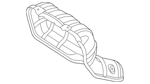 INSULATOR,EX.MANIFOL LFK9-13-390A MAZDA