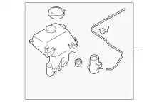 Бачок омывателя NE51-67-480B MAZDA