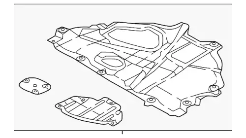 TK48-56-110 Защита ДВС пластик MAZDA