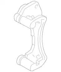 SUPPORT(L).MOUNTING GA5R-33-29XA MAZDA