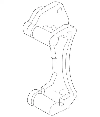 SUPPORT(L).MOUNTING GA5R-33-29XA MAZDA
