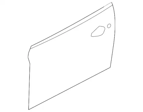 PANEL (L) OUT FRT GHP9-59-031A MAZDA