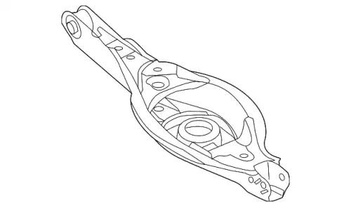 Рычаг подвески MAZDA GHP9-28-300