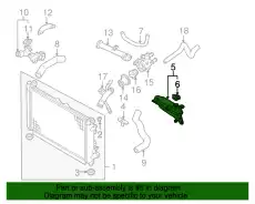 Расширительный бачок MAZDA KL47-15-350B