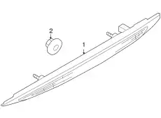 Фонарь задний MAZDA C235-51-580D