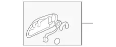 Ручка двери MAZDA GA5R-58-410F-56