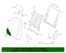 Ручка двери MAZDA BJE3-88-182