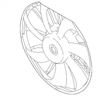 FAN,COOLING S552-15-140 MAZDA