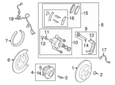 Датчик ABS MAZDA L206-43-71YC