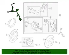 Датчик ABS MAZDA L206-43-72YC