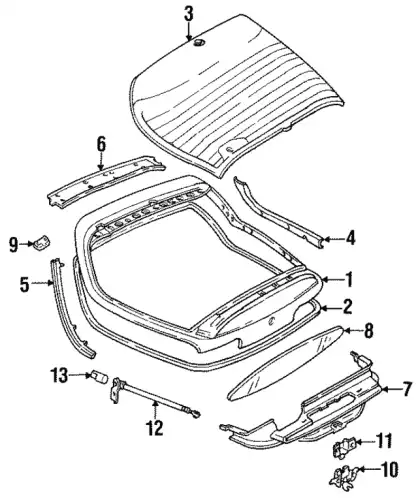 Прокладка ГБЦ MAZDA EA04-63-620G