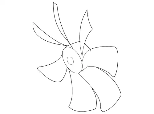 FAN,COOLING L33M-15-140 MAZDA