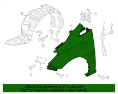 Крыло MAZDA CG36-52-211