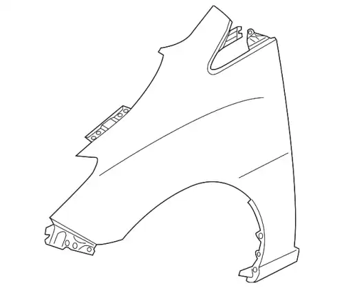 Крыло MAZDA CG36-52-211