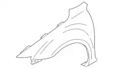 Крыло MAZDA C236-52-211C