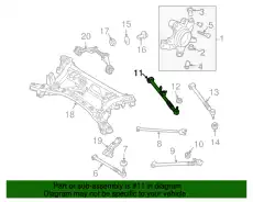 LINK(L),LATERAL F189-28-550A MAZDA