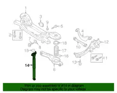 DAMPER REAR-USA BBN5-28-910C MAZDA