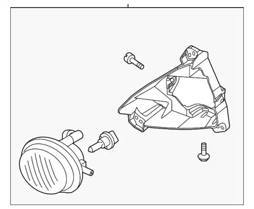 LAMP(L),F.FOG C597-51-690A MAZDA