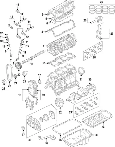 Поддон картера двигателя MAZDA FE4T-10-400A