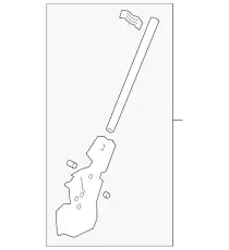 REINF(L).F.PILLAR NE51-71-24ZC MAZDA