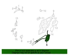 ЗАМОК ДВЕРИ CD34-59-310C MAZDA