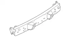 Усилитель бампера MAZDA DR61-50-260B