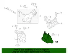 BRACKET NO.4.ENGINE D651-39-080H MAZDA