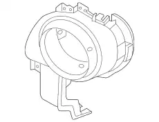 Кронштейн фары противотум лев пластм BN8F-51-694A MAZDA